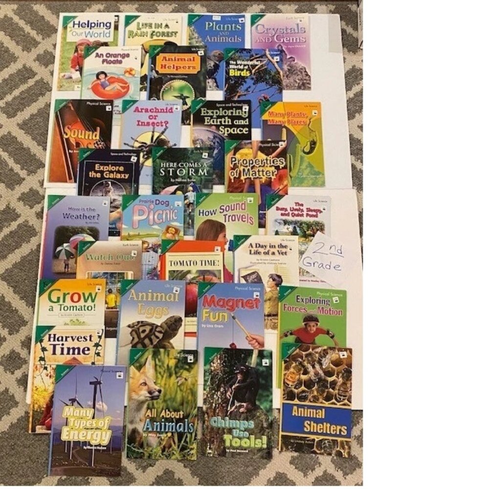 Lot of 30 Science Scott Foresman Books 2ND Grade Homeschool Teacher Classroom DK